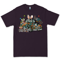 Plum Happy Easter Premium Tee - CowhideDigitalArt