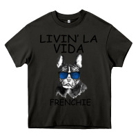 Asphalt Livin' la vida Frenchie Heavy Core Tee - Bettercallsaul