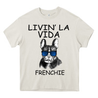 Cream Livin' la vida Frenchie Heavy Core Tee - Bettercallsaul