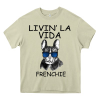 Mossy Livin' la vida Frenchie Heavy Core Tee - Bettercallsaul