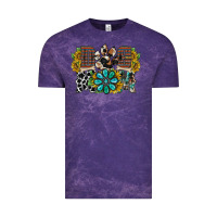 Cloud Purple dog mom western Vintage Tee - RacoonDesign