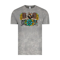Cloud Rock dog mom western Vintage Tee - RacoonDesign