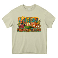Mossy happy thanksgiving Heavy Core Tee - FaDigitalArtStudio