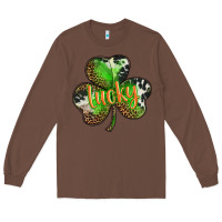 Chestnut st. patricks day lucky shamrock Long Sleeve Tee - BarkalooDesign
