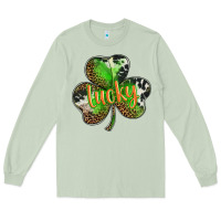 Matcha st. patricks day lucky shamrock Long Sleeve Tee - BarkalooDesign