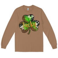 Toasted Coconut st. patricks day lucky shamrock Long Sleeve Tee - BarkalooDesign