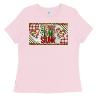 Bubblegum Pink Stink Stank Stunk Ladies Tee - Artiststas