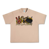 Burro peace love hockey Urban Heavy Tee - RacoonDesign