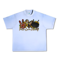 Grape Ice peace love hockey Urban Heavy Tee - RacoonDesign