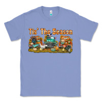 Colony Blue thanksgiving tis' the season with trucks bbs Classic Tee - BundleAndBundleShop