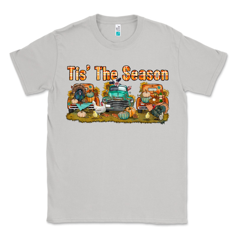 Thanksgiving Tis' The Season With Trucks Bbs Classic Tee by BundleAndBundleShop | Teevron