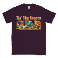 Plum thanksgiving tis' the season with trucks bbs Classic Tee - BundleAndBundleShop