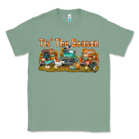 Sage thanksgiving tis' the season with trucks bbs Classic Tee - BundleAndBundleShop