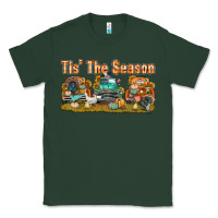 Sports Green thanksgiving tis' the season with trucks bbs Classic Tee - BundleAndBundleShop