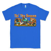 True Royal thanksgiving tis' the season with trucks bbs Classic Tee - BundleAndBundleShop