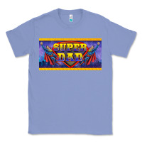 Colony Blue super dad Classic Tee - BarkalooDesign