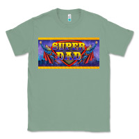 Sage super dad Classic Tee - BarkalooDesign