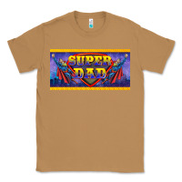 Toasted Coconut super dad Classic Tee - BarkalooDesign