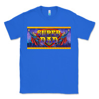 True Royal super dad Classic Tee - BarkalooDesign