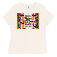 Bone Trick rawr treat kids bottle Ladies Tee - Artiststas