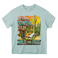 Arona If Was A Cowgirl I'd Be Wild And Free Heavy Core Tee - FaDigitalArtStudio