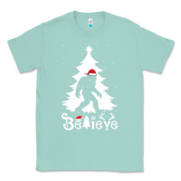 Seafoam bigfoot christmas shirt Classic Tee - DesigneFamous