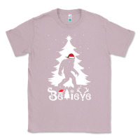 Lilac bigfoot christmas shirt Classic Tee - DesigneFamous