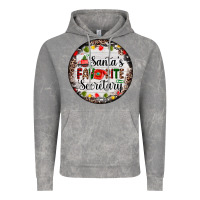 Cloud Rock christmas santas favorite secretary    light Vintage Hoodie - AdoDesignShop
