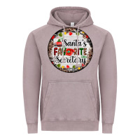 Vintage Zinc christmas santas favorite secretary    light Vintage Hoodie - AdoDesignShop