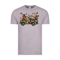 Vintage Zinc farm animals autism Vintage Tee - RacoonDesign