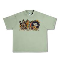 Oil Green peace love pool Urban Heavy Tee - RacoonDesign