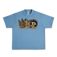 Pebble Blue peace love pool Urban Heavy Tee - RacoonDesign