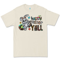 Bone Happy Easter Y'all Premium Tee - CowhideDigitalArt