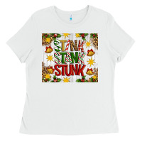 White Stink stank stunk Ladies Tee - Artiststas