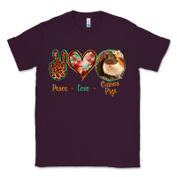 Plum Peace Love Guinea Pigs Classic Tee - Jasminsmagicworld