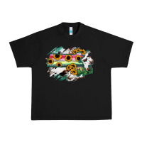 Black Massachusetts State Map Urban Heavy Tee - RanaPortraitStore