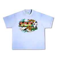Grape Ice Massachusetts State Map Urban Heavy Tee - RanaPortraitStore