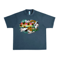 Midnight Navy Massachusetts State Map Urban Heavy Tee - RanaPortraitStore