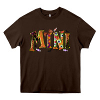 Chocolate Brown halloween mini Heavy Core Tee - BundleAndBundleShop