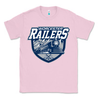 Bubblegum Pink worcester railers Classic Tee - DesigneFamous