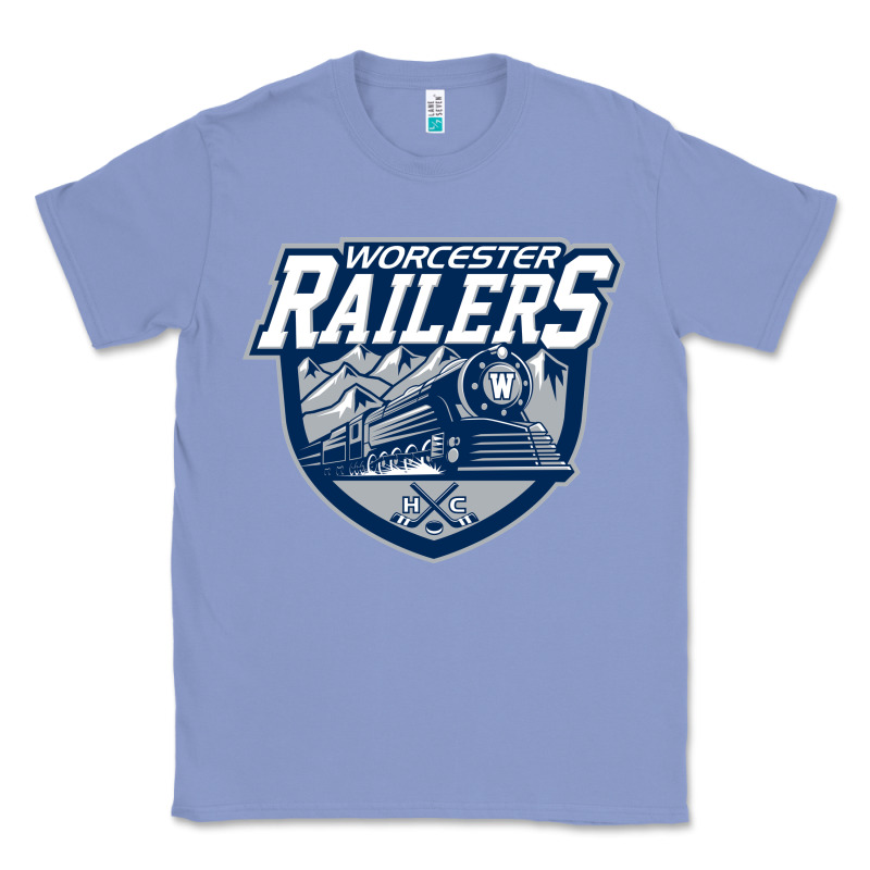 Worcester Railers Classic Tee by DesigneFamous | Teevron