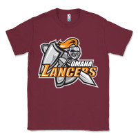 Burgundy omaha lancers Classic Tee - DesigneFamous