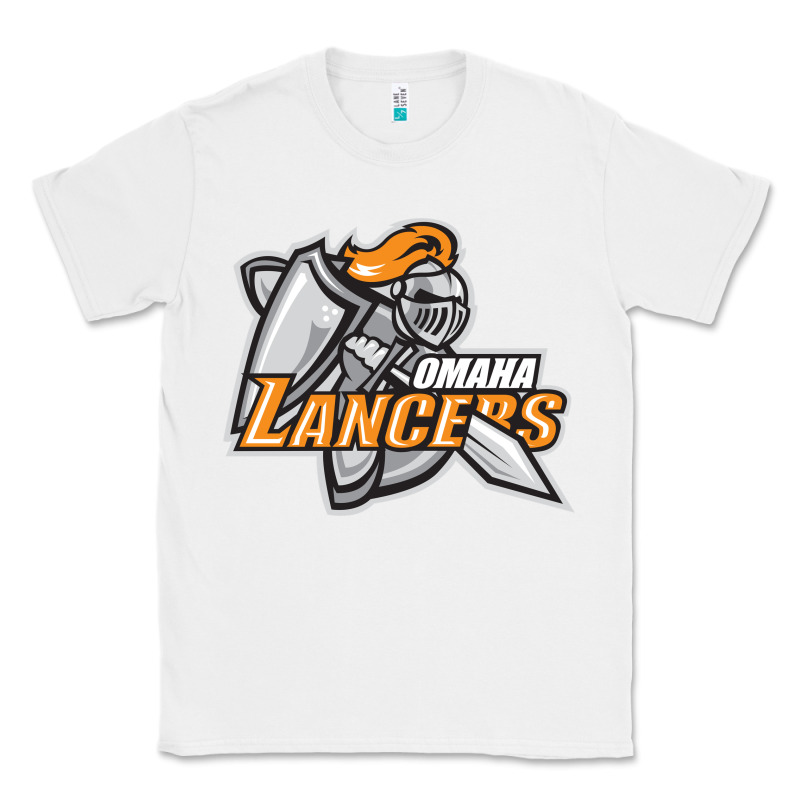 Omaha Lancers Classic Tee by DesigneFamous | Teevron