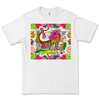 White summer time Premium Tee - CowhideDigitalArt