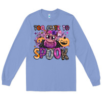 Colony Blue wicked cute too cute to spook Long Sleeve Tee - BarkalooDesign
