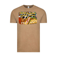 Vintage Coffee feed me street food and tell me im pretty Vintage Tee - RacoonDesign