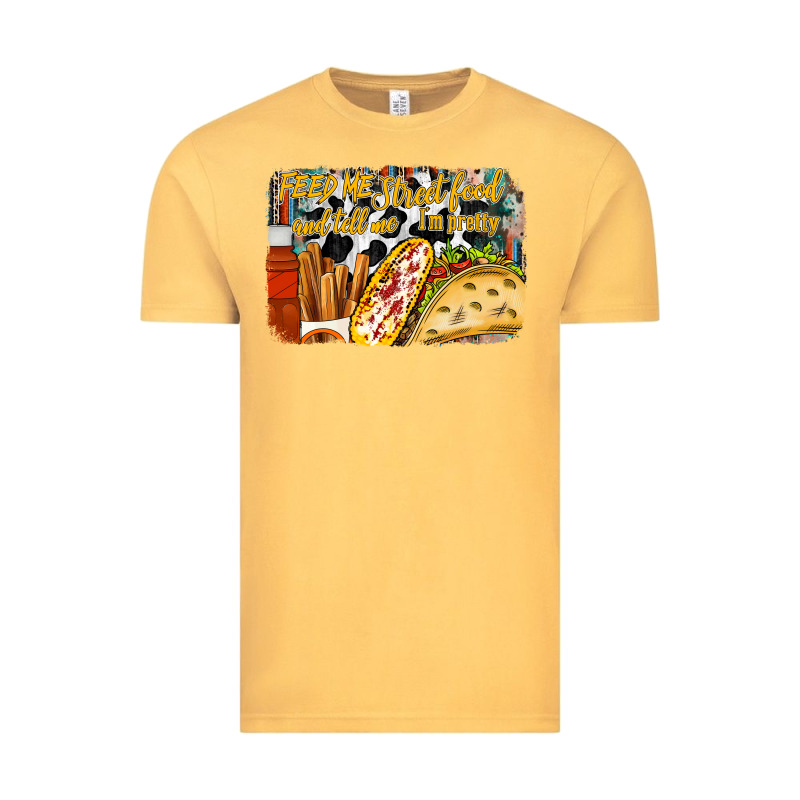 Feed Me Street Food And Tell Me Im Pretty Vintage Tee by RacoonDesign | Teevron