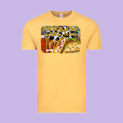 Feed Me Street Food And Tell Me Im Pretty Vintage Tee Designed By Racoondesign