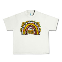 Pistachio sunflower sports rainbow Urban Heavy Tee - RacoonDesign
