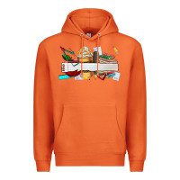 Carrot preview teachers name Premium Hoodie - AdoDesignShop